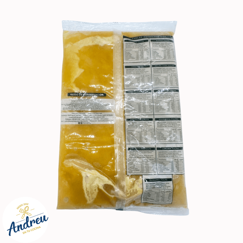 PULPA DE MARACUYA SIN PEPA CONGELADA (SAUCE  1KG) X 1 UNID2
