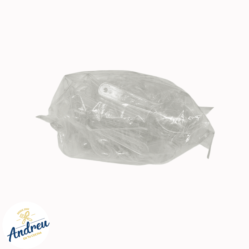 CUCHARA HELADO TRANSPARENTE (24X250) X 100 UNID.2