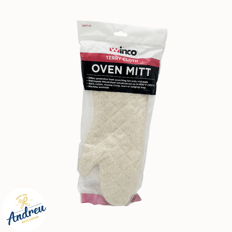 GUANTE RESISTENTE CALOR 43 CM (FORRADO OMT-17 LARGO WINCO) X 1 UNID2