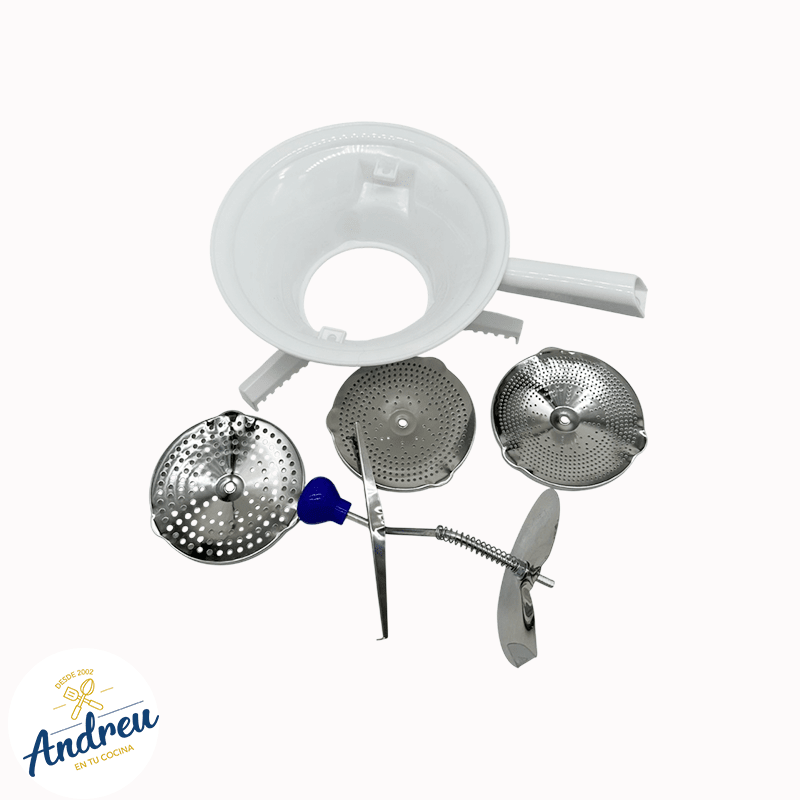 TRITURA PROCESA VERDURAS 24CM 3 DISCOS FRESADO (PLÁSTICO KITCHENETTE) X 1 UNID1