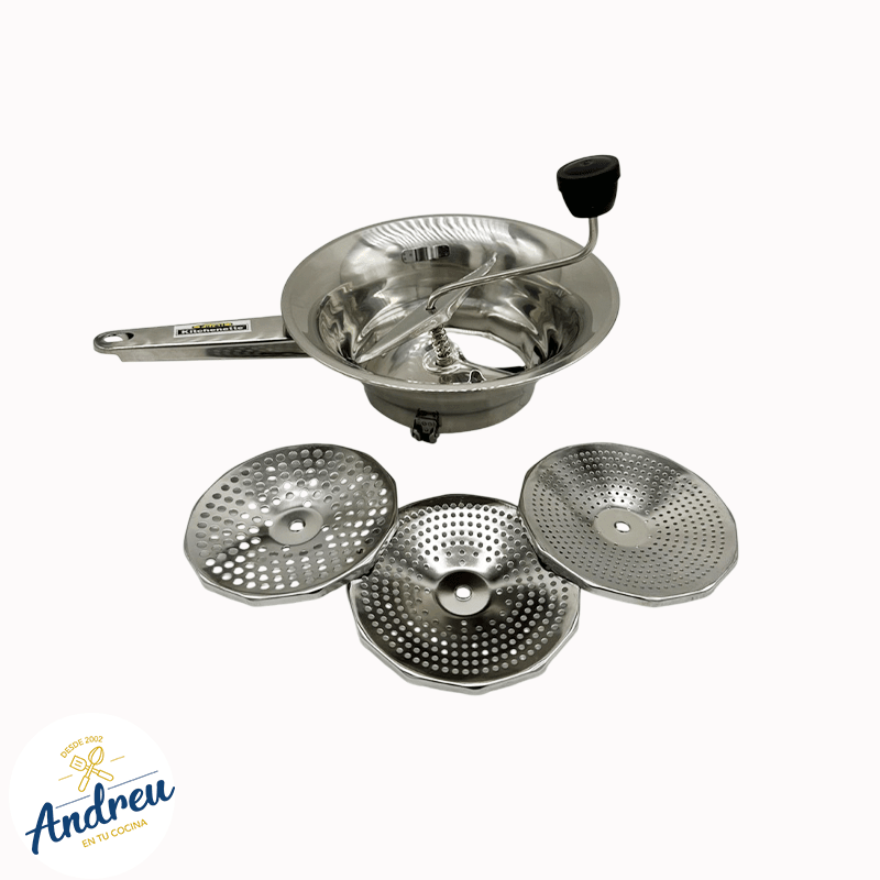 TRITURA RPROCESA VERDURAS 24CM 3 DISCOS FRESADO (ACERO INOXIDABLE KITCHENETTE) X 1 UNID 0