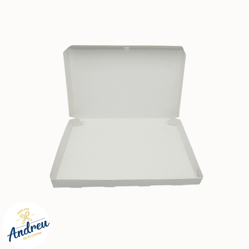 CAJA CARTON CANAPÉ GRANDE 35X45X4 CM (100) X1 UNID2