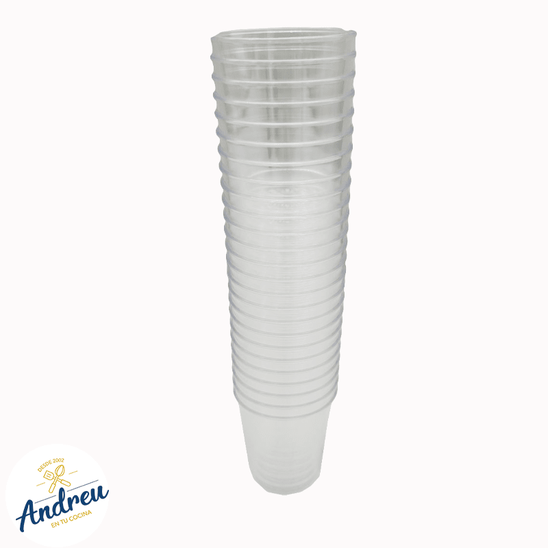VASO ACRILICO POSTRE LISO 3 ONZAS (40X25) X1 UNID3
