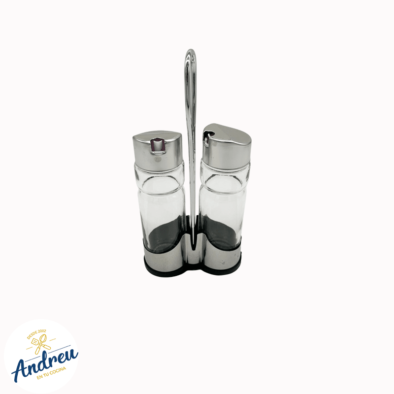 ALCUZA 2 PCS FRASCOS (408 ACERO INOX) X 1 UNID3