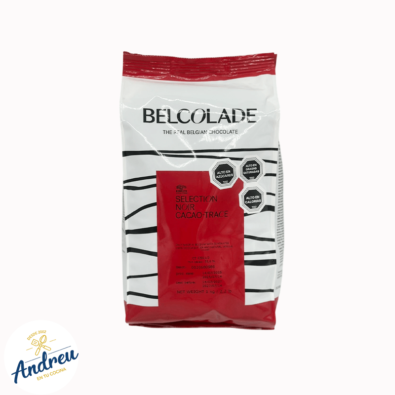 COB. CHOCOLATE FINO BELCOLADE AMARGO 55% 1 KG (8 U) X 1 UNID2