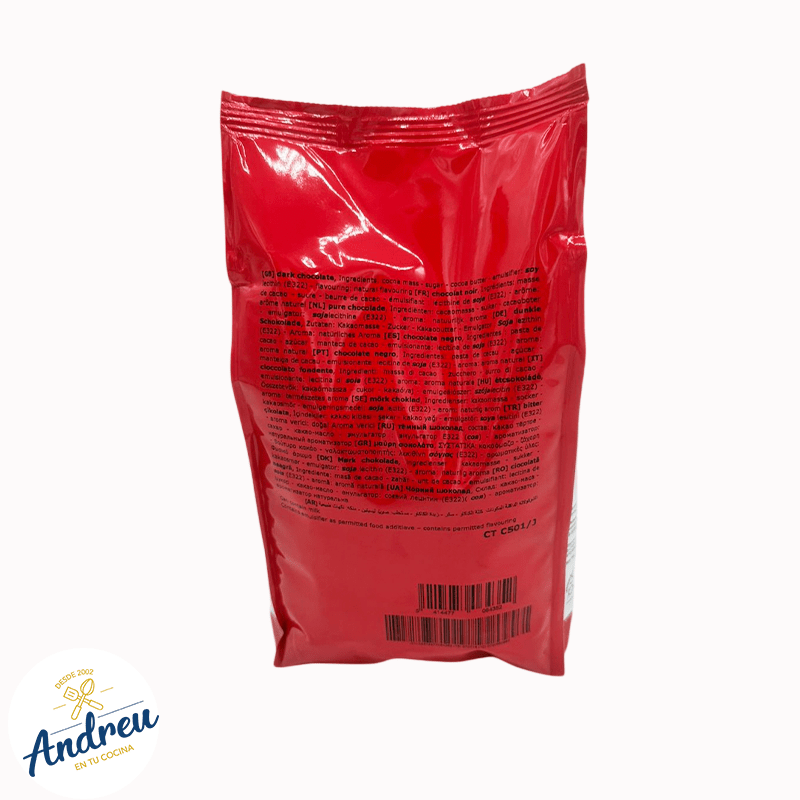 COB. CHOCOLATE FINO BELCOLADE AMARGO 55% 1 KG (8 U) X 1 UNID3