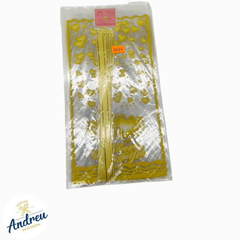 BOLSA DISEÑO CON CINTA (D277 14X28 CM) X 10 UNID2