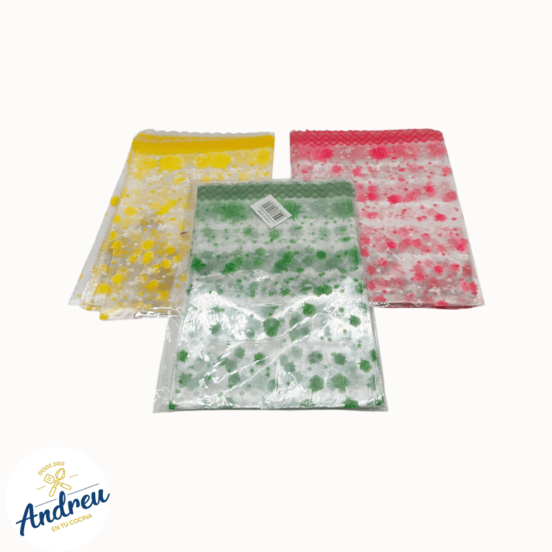 BOLSA ROSAS DISEÑOS COLORES (ROSAS D280 18X25) X 100 UNID4