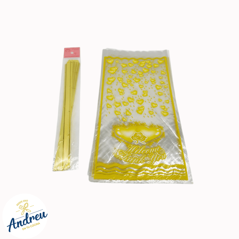 BOLSA DISEÑO CON CINTA (D277 14X28 CM) X 10 UNID 0