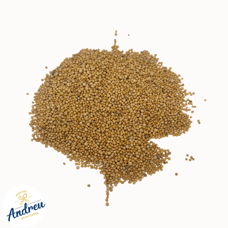 SEMILLA MOSTAZA AMARILLA ENTERA 1 KILO (CAN-AC AMARILLA) (25) X 1 UNID3