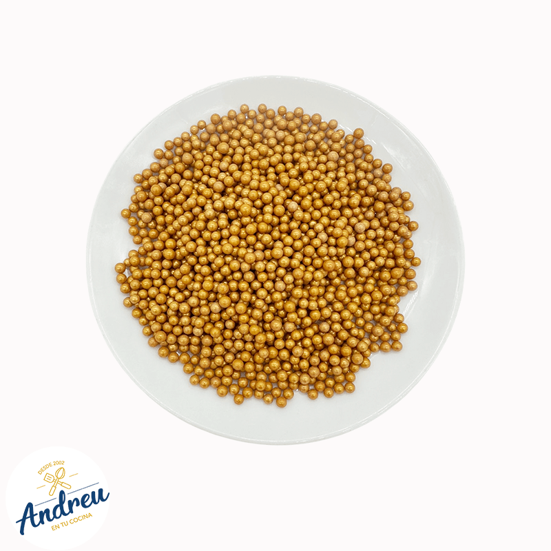 MOSTACILLA PERLA ORO 4MM (2X3K) X 100GR 0