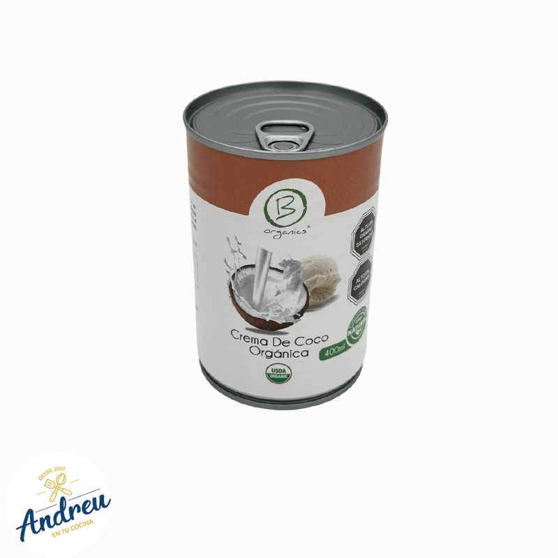 CREMA DE COCO 400 ML (B ORGANICS X 12 U) X 1 UNID 0