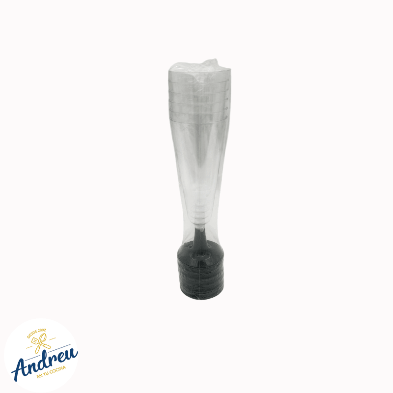 VASO ACRÍLICO POSTRE COPA TIPO CHAMPAGNE 145ML (6 UNID) X 1 UNID 0