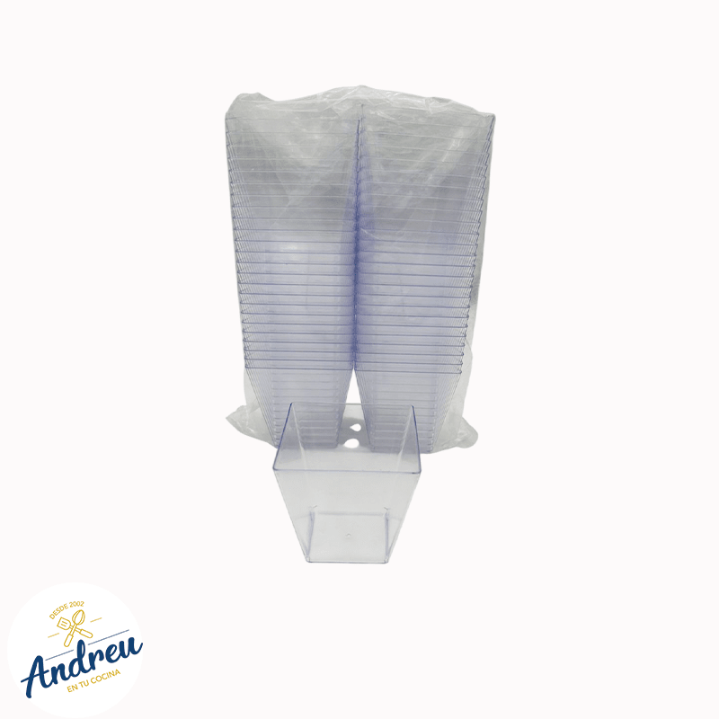VASO ACRÍLICO POSTRE RECTO 8OZ REPOSTERIA ( 50 UNID ) X 1 UNID2