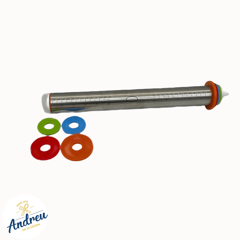 RODILLO ANDREU C/MEDIDAS AJUSTABLE ACERO 35CM X 1 UNID2