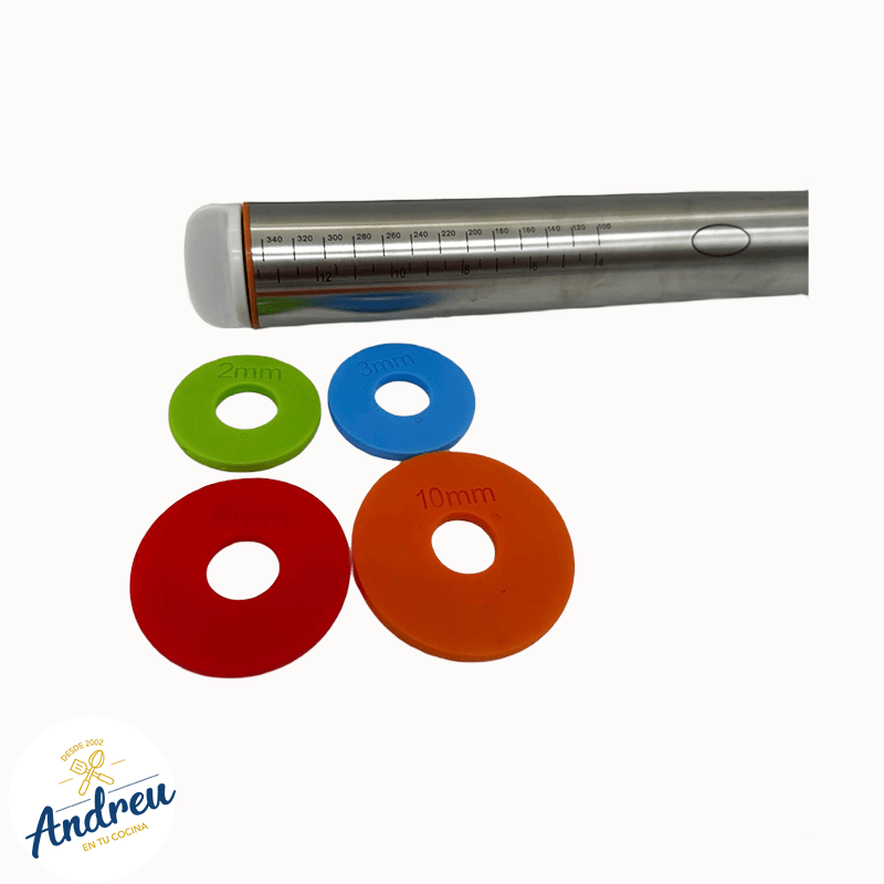 RODILLO ANDREU C/MEDIDAS AJUSTABLE ACERO 35CM X 1 UNID4