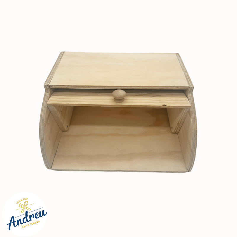 PANERA DE MADERA CON TAPA DESLIZANTE TRADICIONAL X 1 UNID3