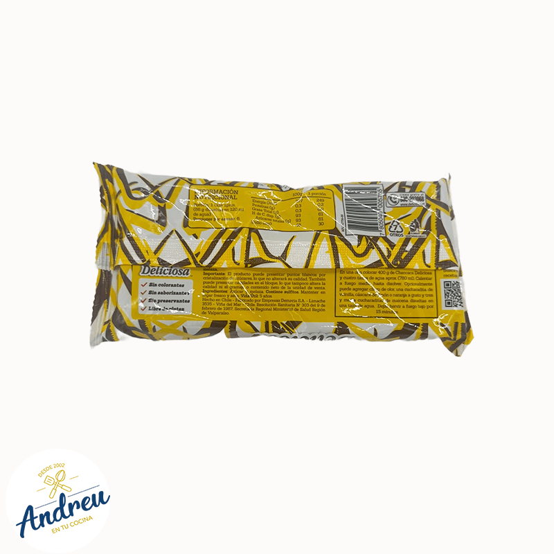 CHANCACA DELICIOSA 400GR (24) X 1 UND3