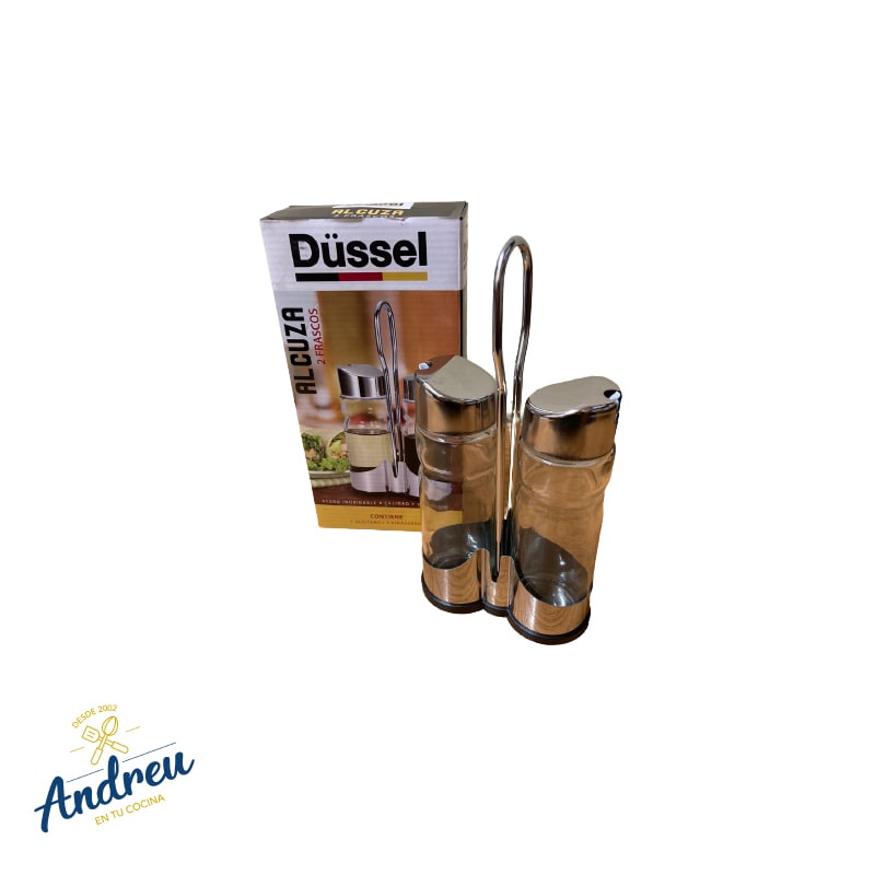 ALCUZA 2 PCS FRASCOS (408 ACERO INOX) X 1 UNID2