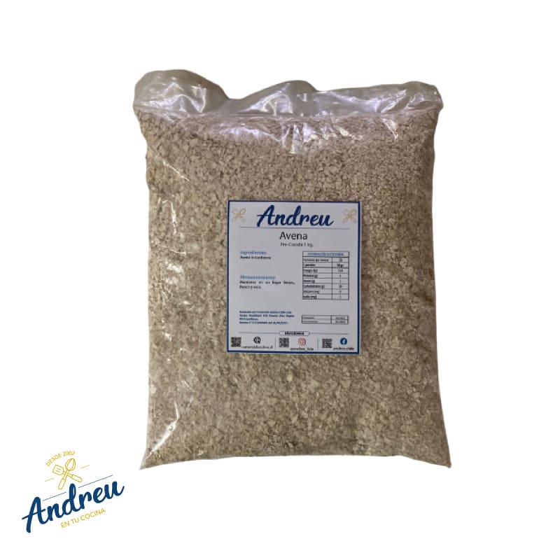 AVENA PRECOCIDA 1 KG (25) X 1 UNID1