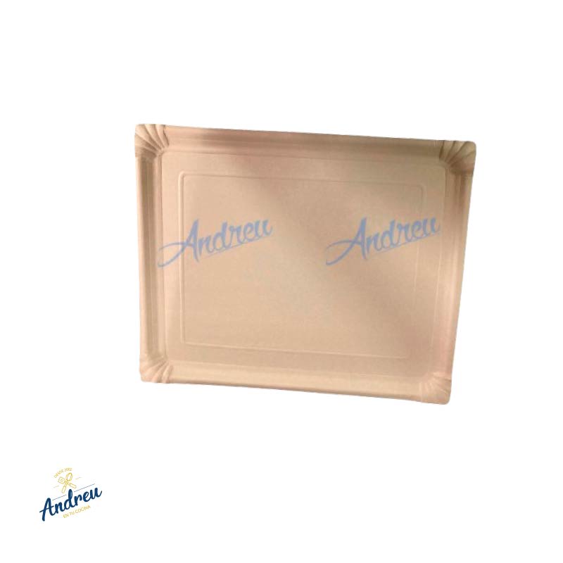 BANDEJA RECTANGULAR 14  (1X100) UNID1