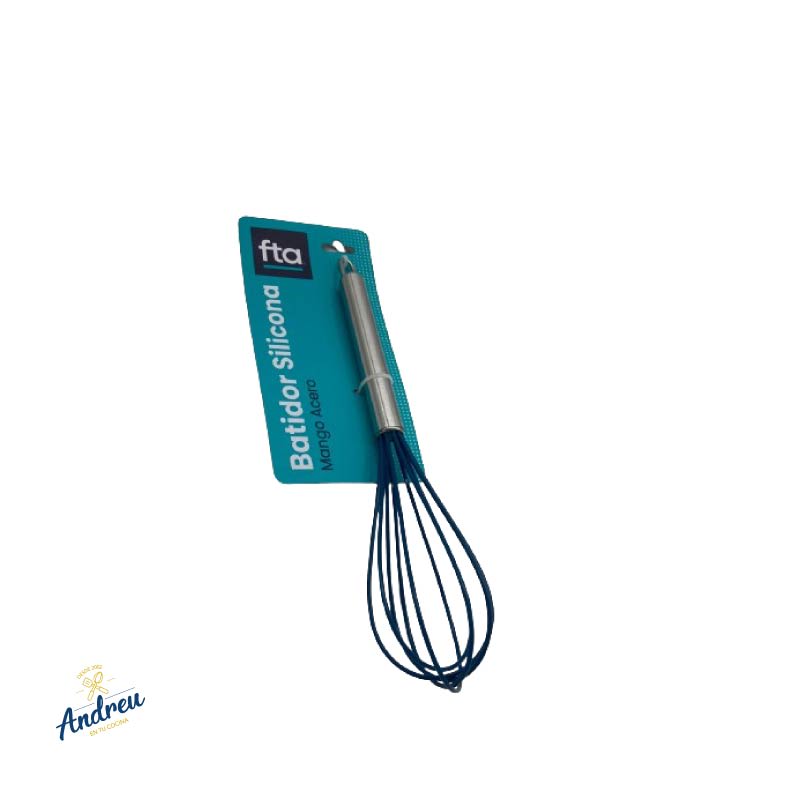 BATIDOR MANUAL (VARILLA SILICONA CON MANGO ACERO) X 1 UNID2