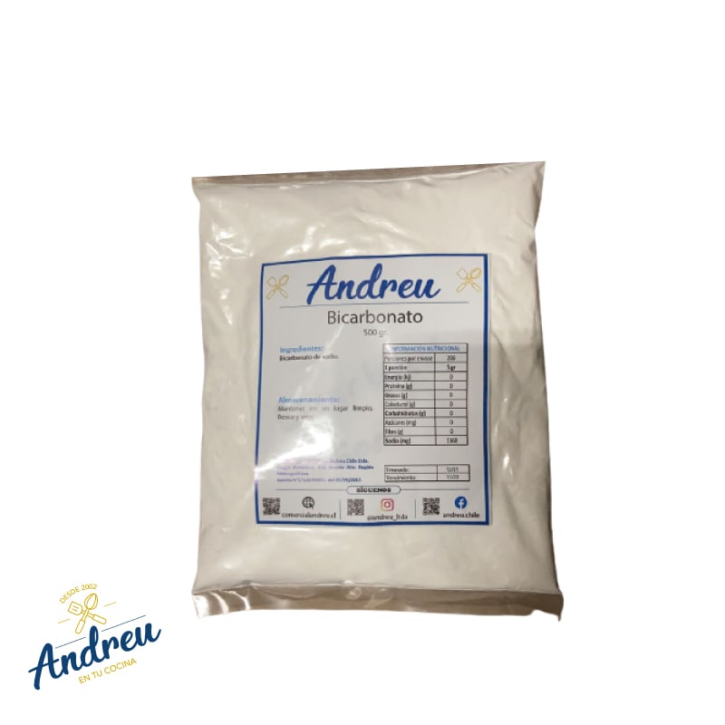 BICARBONATO DE SODIO (25 KG)  X 500 GR1