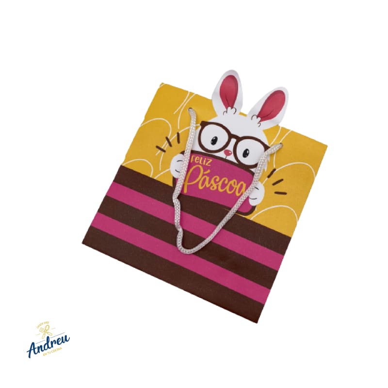 BOLSA SORPRESA PASCUA NIÑA MINI  15x7x15 W/1 UN 0