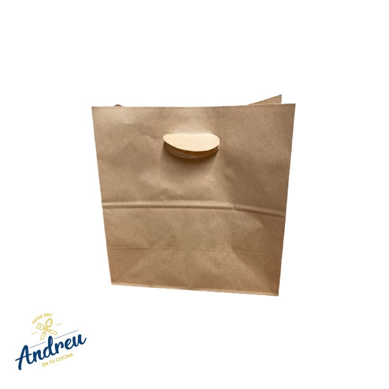 BOLSA KRAFT RIÑON 28X15X28 (1/450) X1 UNID1
