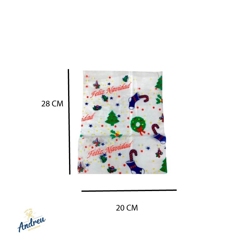 BOLSA PAN PASCUA 1/4 KG ANT.D(10000) (20X28) X 10 UNID1