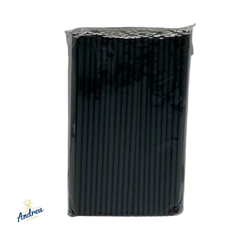 BOMBILLA PAPEL NEGRA (25) X 200 UNID1