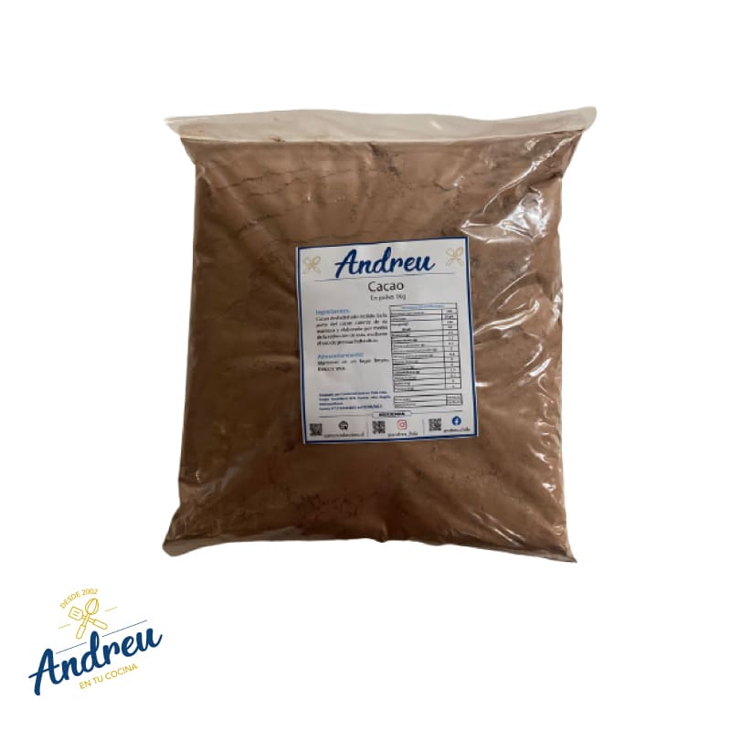 CACAO NATURAL (POLVO ECUADOR) (25 K) X KILO1