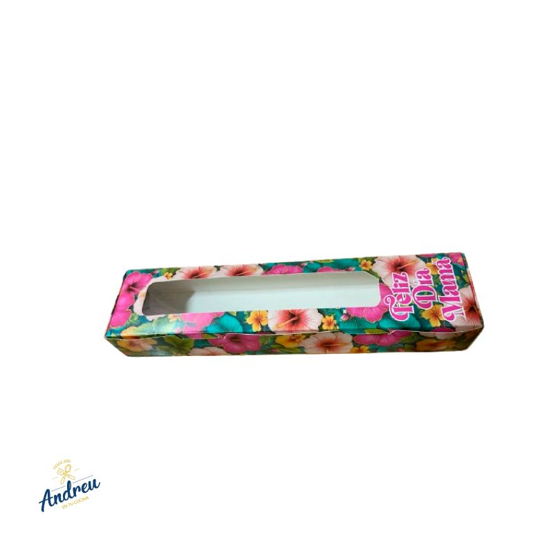 CAJA ROSA BOTON (23x5,5x3CM) X104