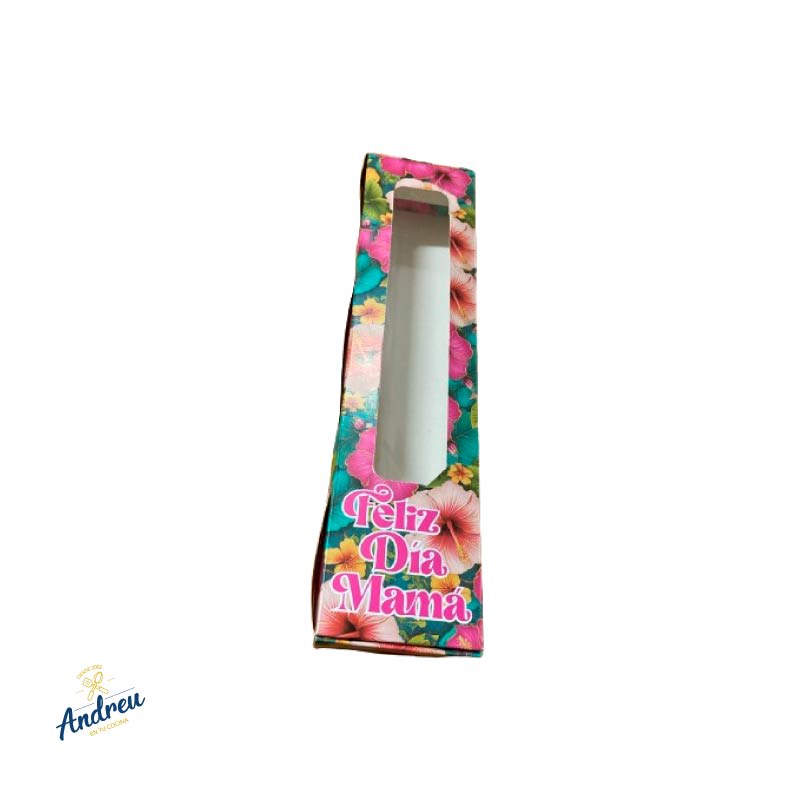 CAJA ROSA BOTON (23x5,5x3CM) X103