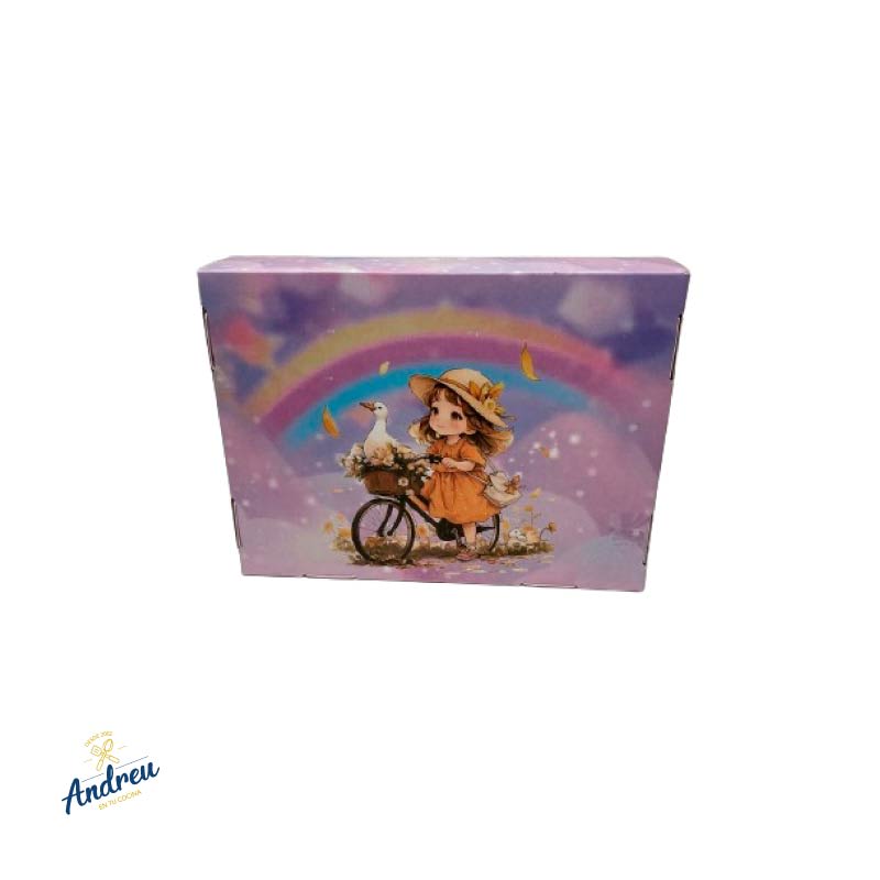 CAJA DIA DEL NIÑO CON VISOR (20X15X4CM)X5 UNID4