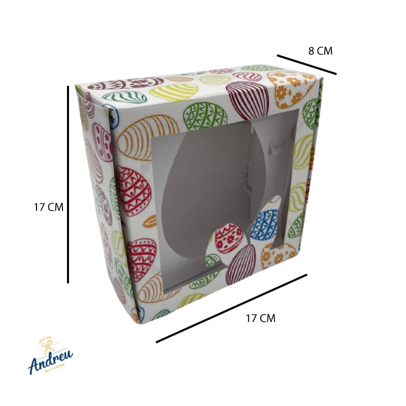 CAJA CARTON CONEJITO MEDIO HUEVO (1X50) X10 UNID2