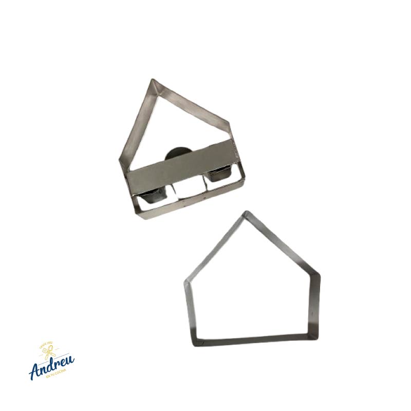 CORTADOR GALLETA NAVIDAD (CASA 4 PIEZAS) X 1 UNID3