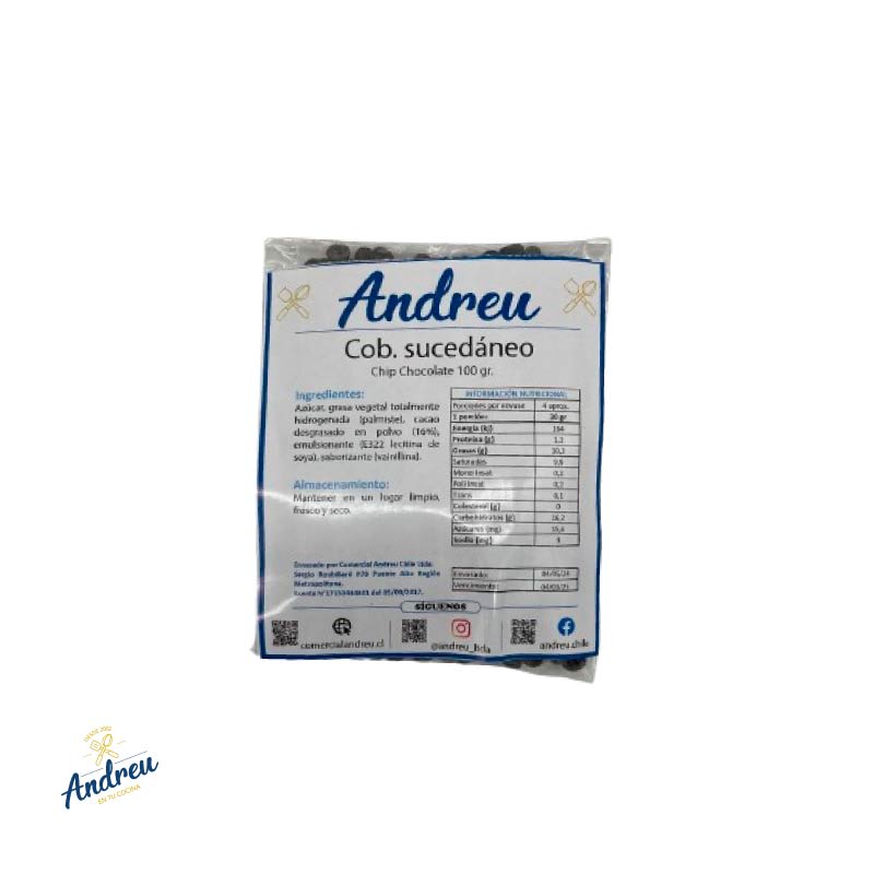 CHIP GOTAS CHOCOLATE NEGRO (13K) HORNEABLE AMBROSOLI X 1KG 1