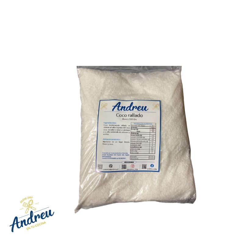 COCO RALLADO FINO (25 k) X 500 GRS1