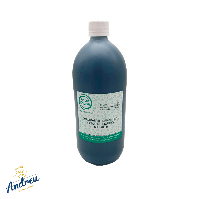 COLORANTE CARAMELO LIQUIDO FOOD COLOR 1KG 1