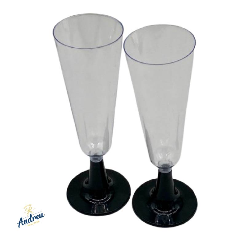 VASO ACRÍLICO POSTRE COPA TIPO CHAMPAGNE 145ML (6 UNID) X 1 UNID2