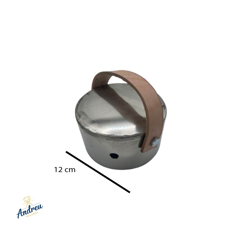 CORTA MASA INDUSTRIAL  ASA CUERO 12CM 0