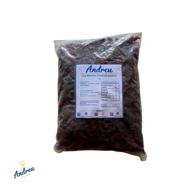 CRANBERRIES DESHIDRATADO (11.34 K) X 1 KG1