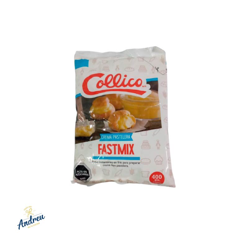 CREMA PASTELERA COLLICO FASTMIX  400 GRS (18) X 1 UNID1