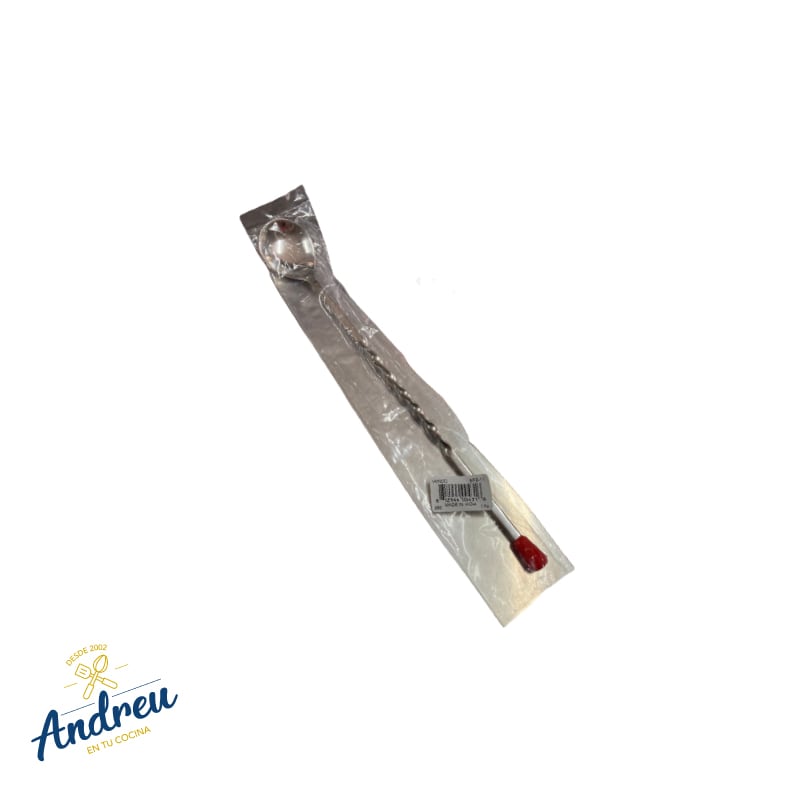 CUCHARA BAR 30 CM SIMPLE ACERO (ROJA SM 303378) X 1 UNID2