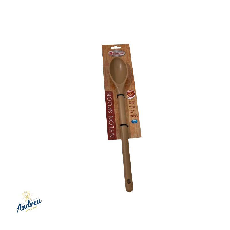 CUCHARA COCINA  NYLON UNID 0