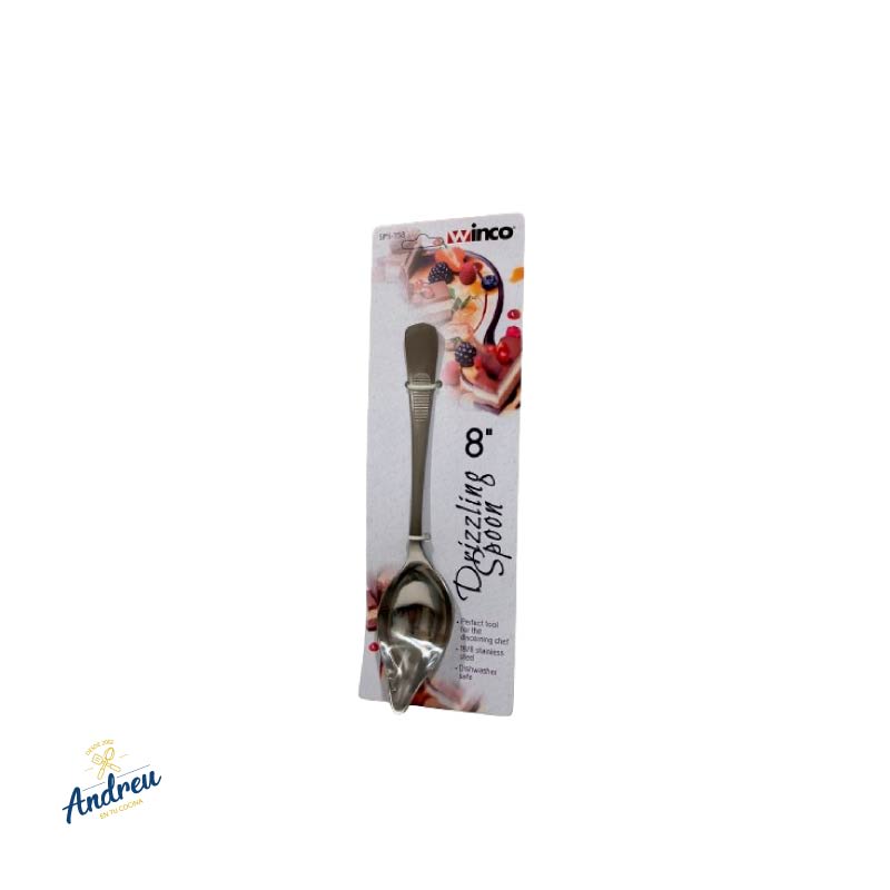 CUCHARON C/BOQUILLA CONICA (20CM  WINCO) X 1 UNID2