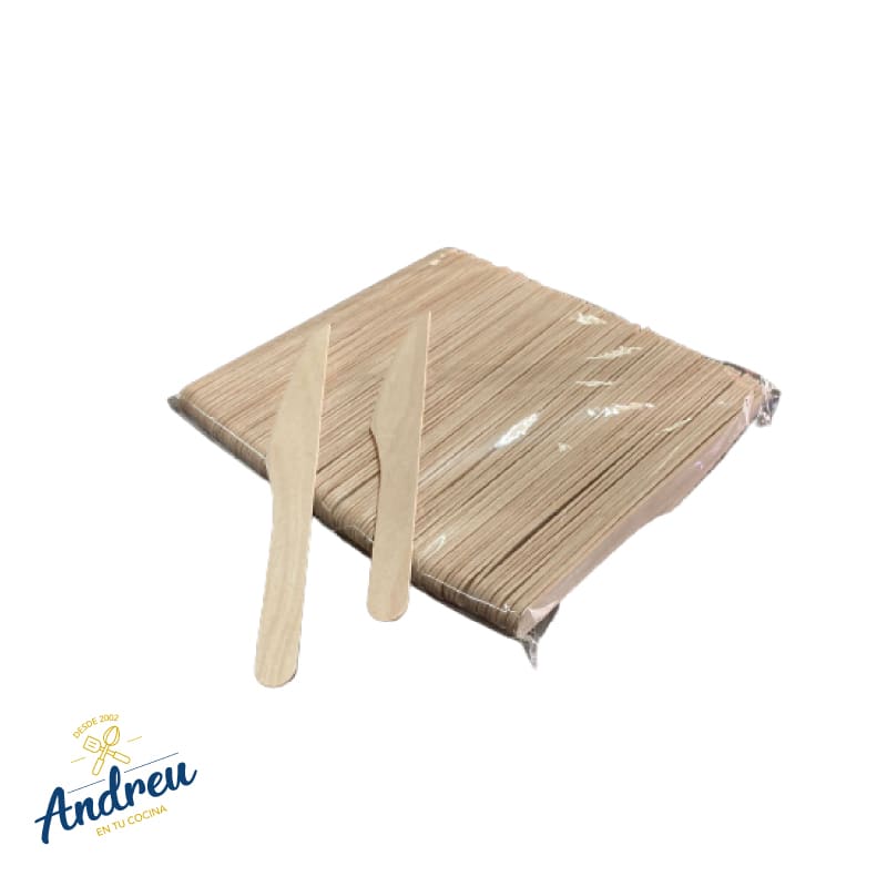 CUCHILLO ECO MADERA (10 X 100 U) X 1 UNID 0