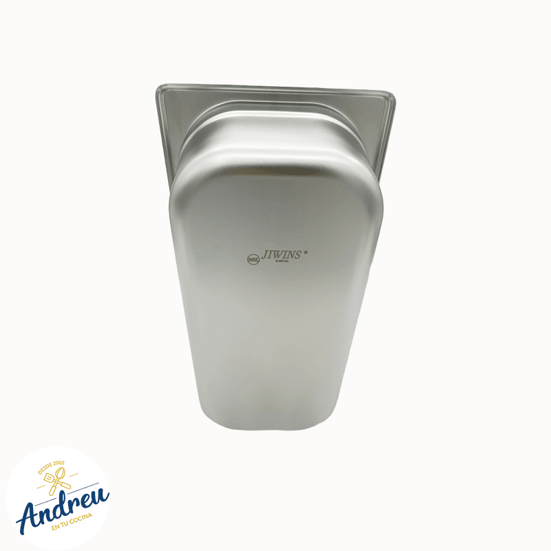 DEPOSITO ACERO GASTRONOMICO 1/3 10CM CON/TAPA (325X176X100MM ) X 1 UNID2