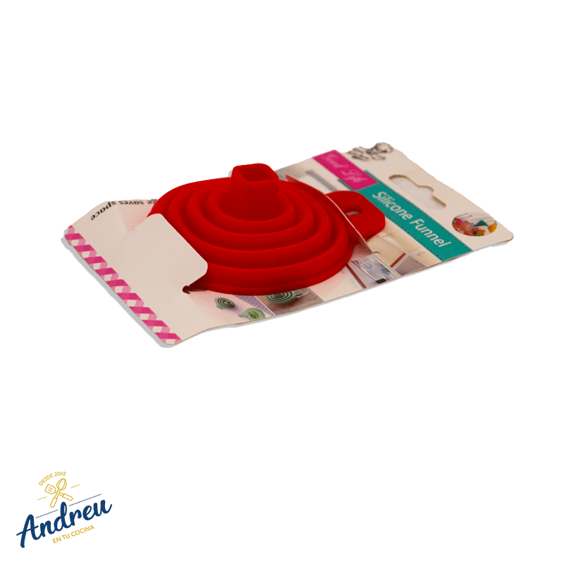 EMBUDO SILICONA 8X9 CM (SM 500468 PLEGABLE) X 1 UNID2